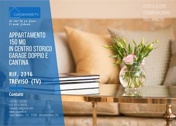 Appartamento Treviso Centro 150 mq (TV) Rif. 2316