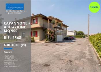 Capannone 900 mq ad Albettone (VI) Rif. 2548
