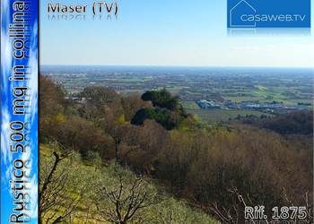 Rustico 500 mq in collina a Maser (TV) Rif. 1875